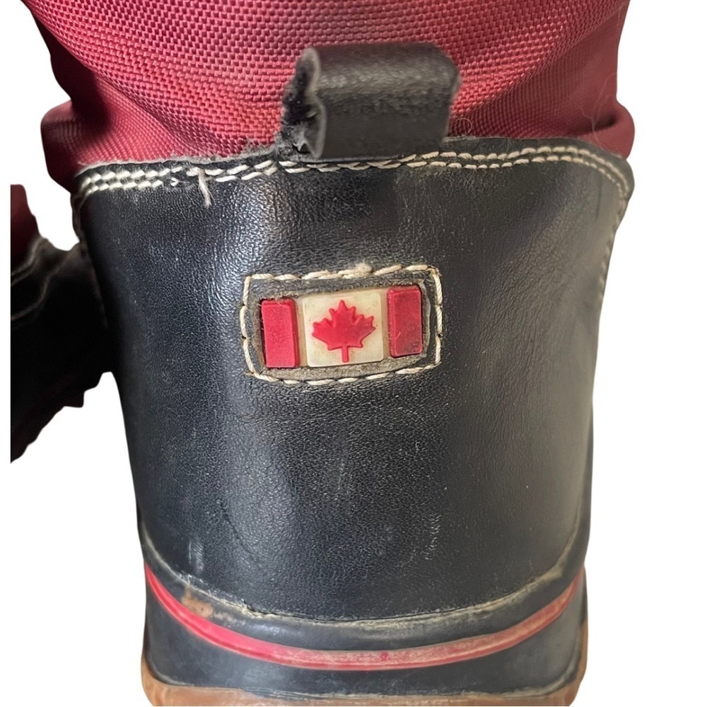 Pajar Red and Black Winter Boots - Picture 5 of 13